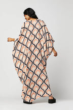 Risita Retro Wave Kaftan Gown