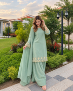 Rachana Embroidered Farshi Salwar Suit