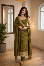 Avira green suit