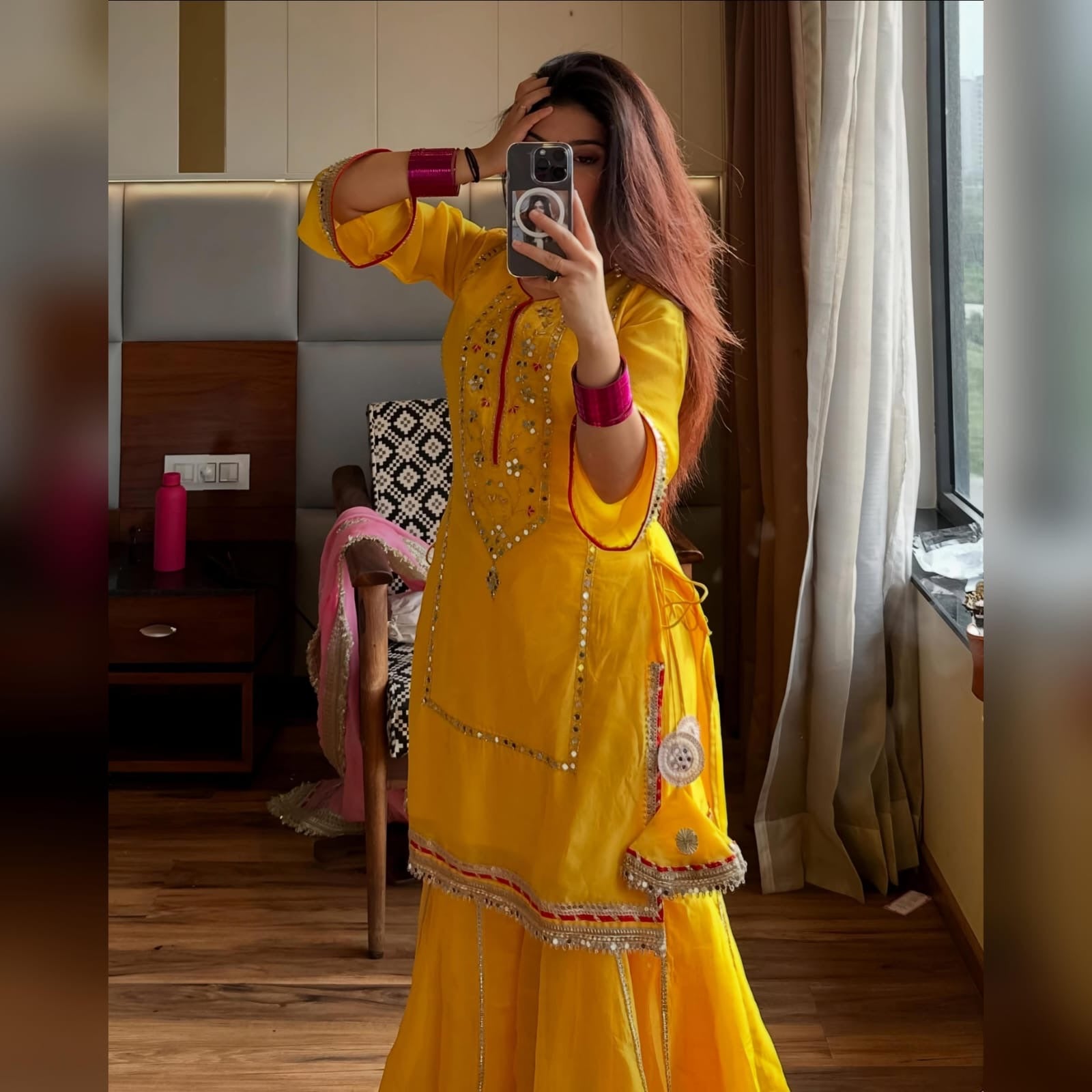 Kangana Sharara Suit Set