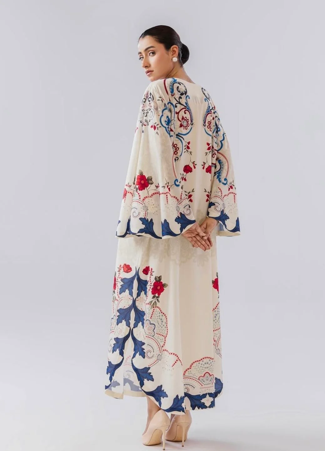 Azure Ruby Kaftan