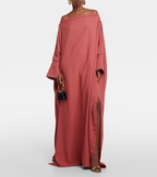 Ritu Minimalist Button Kaftan Gown