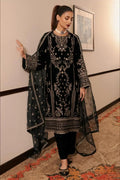 Saanvi midnight Black suit
