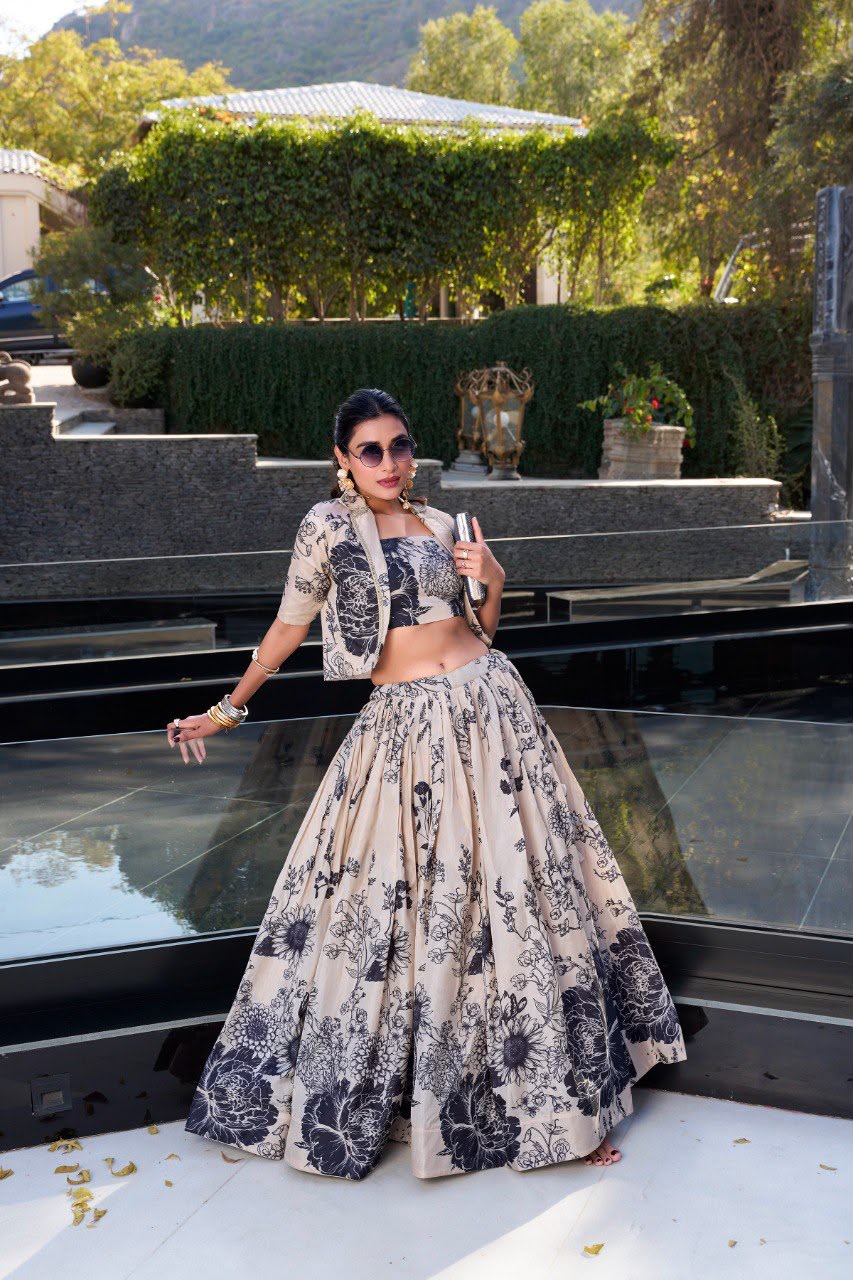 Rakshita Floral Lehenga Set