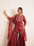 Rubaab Ruby Garara Suit