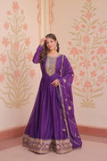 Alaya Purple anarkali