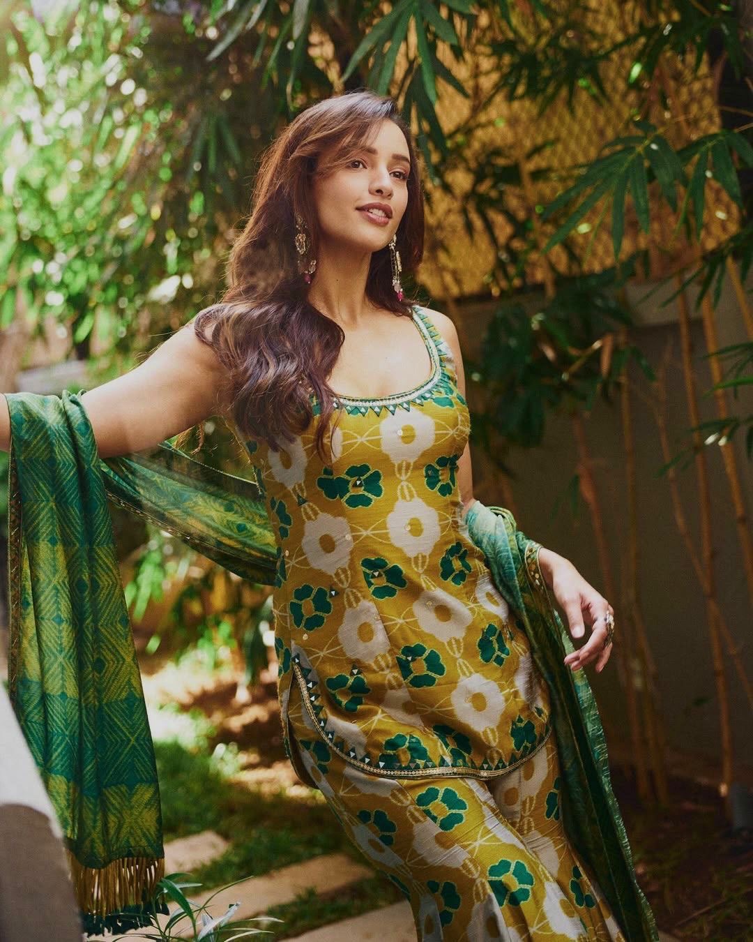 Roop Marigold Sharara Set