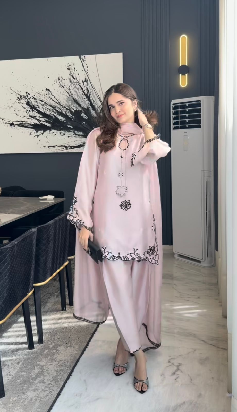 Bipasa Blush Farshi Salwar Suit