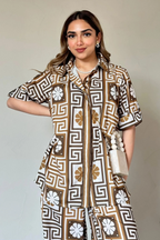 Ria Grecian Key Co-ord Set