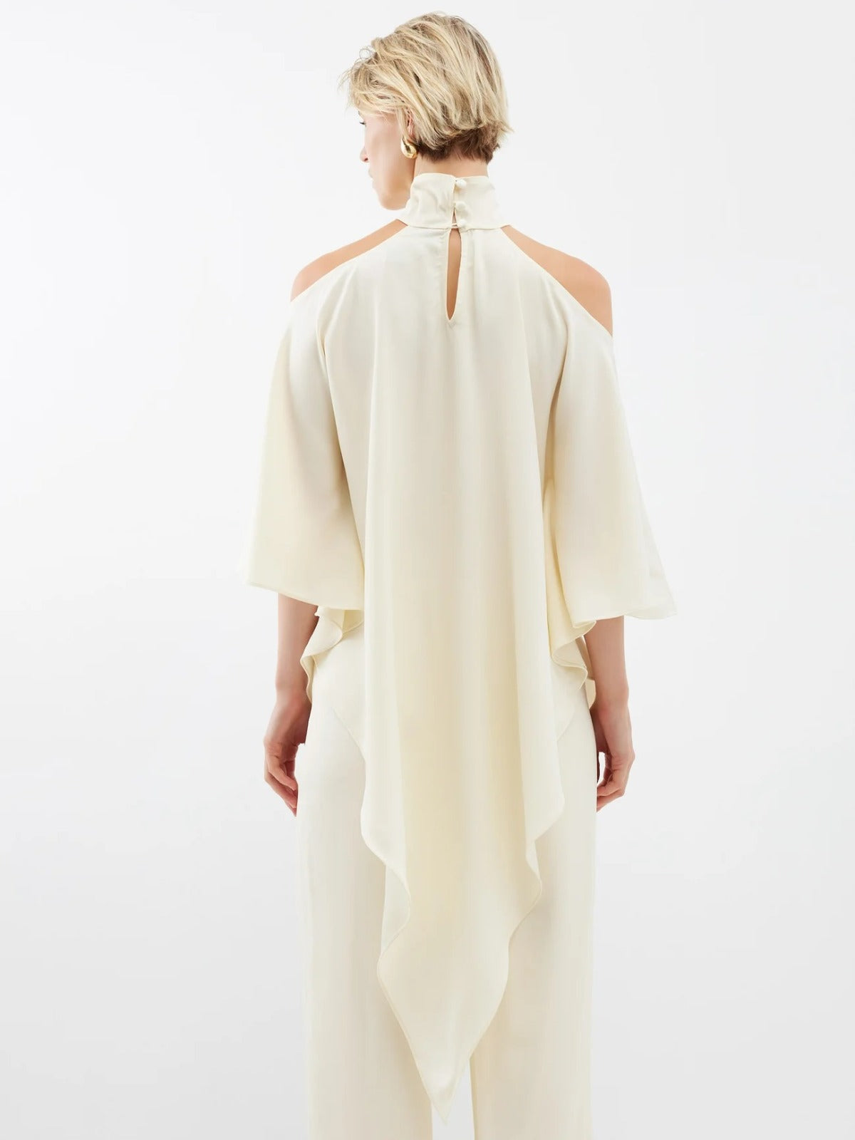 Rhea Halter Cape Co-ord Set