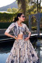 Rakshita Floral Lehenga Set