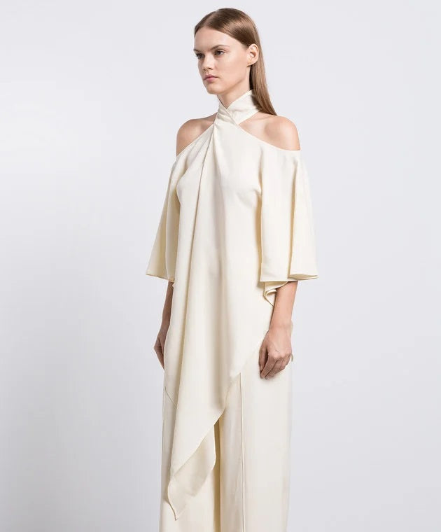Rhea Halter Cape Co-ord Set
