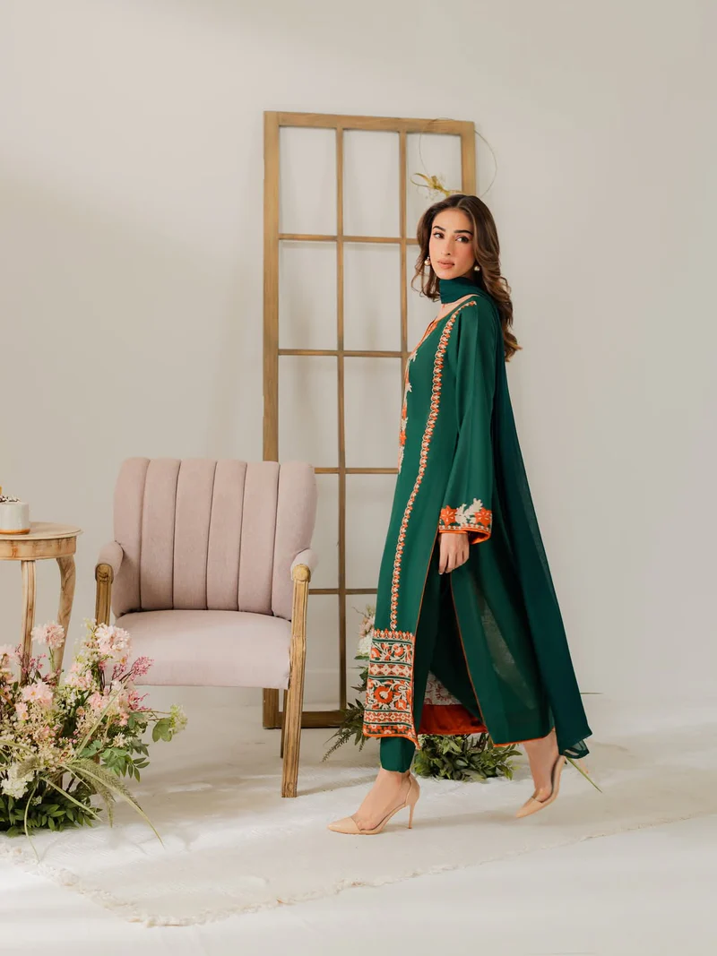 Emerald Straight Kurta Suit