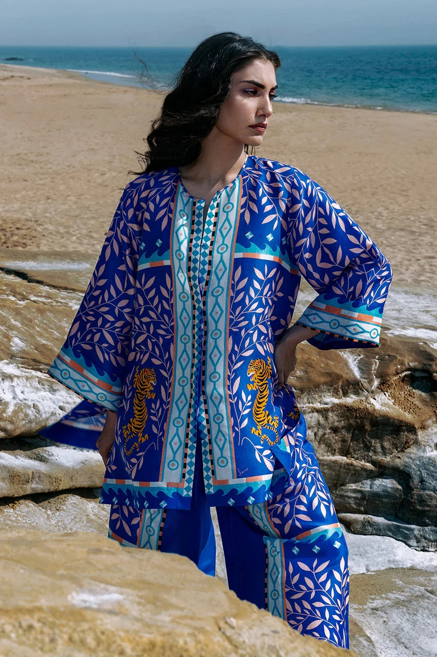 Ranya Royal Tiger Co-ord Set