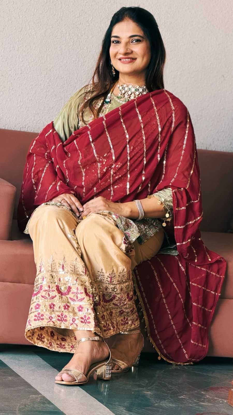 Rajeshwi Farshi Suit Set