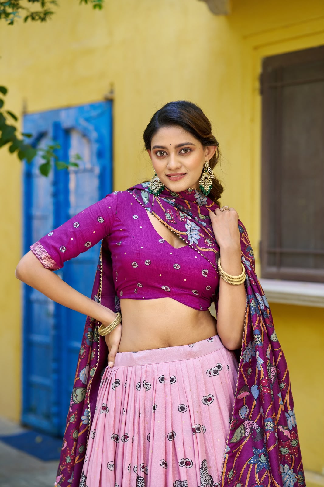 Raga Gulabi Lehenga Set