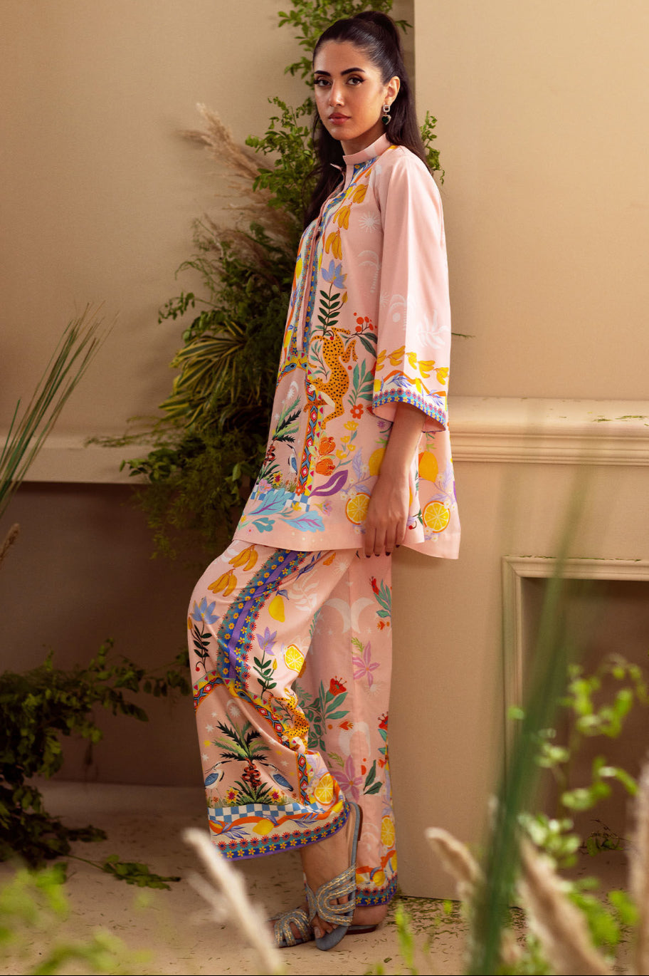 Rubani Oasis Citrus Co-ord Set