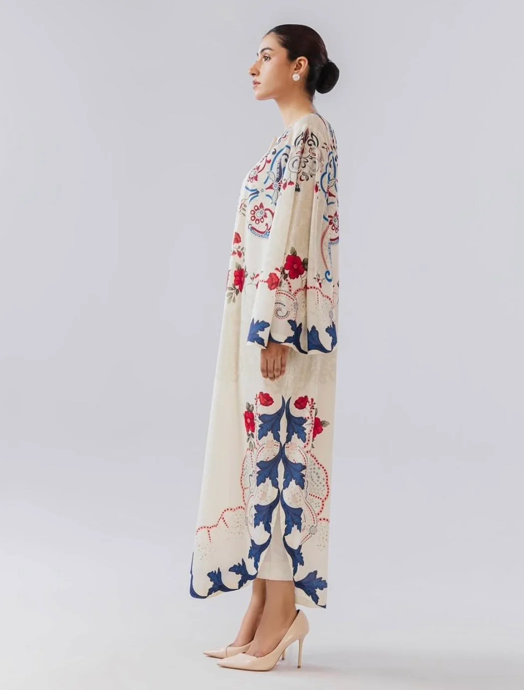 Azure Ruby Kaftan