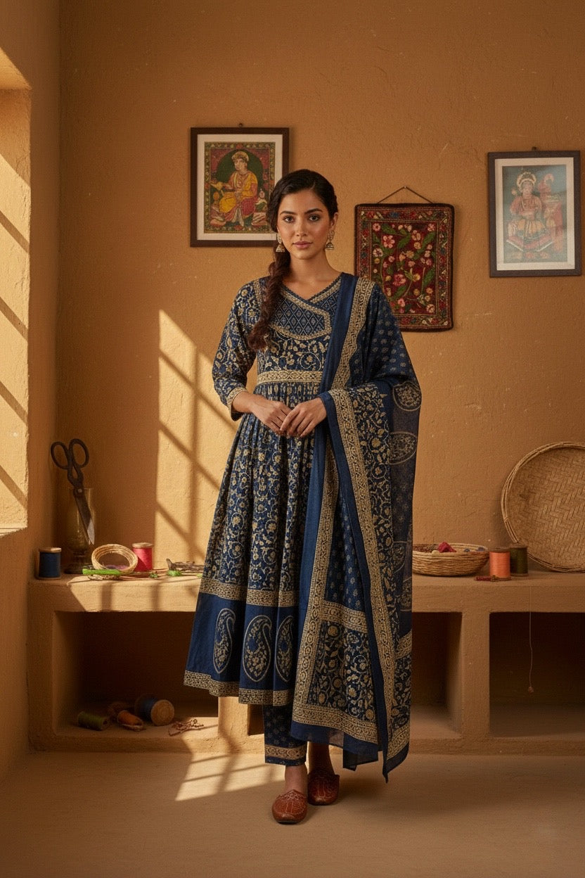 Noor Anarkali Suit Set