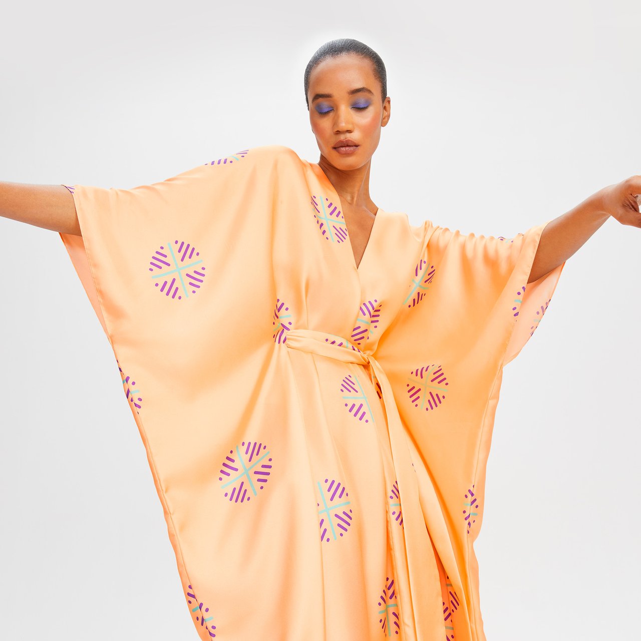 Nitya kaftan Set