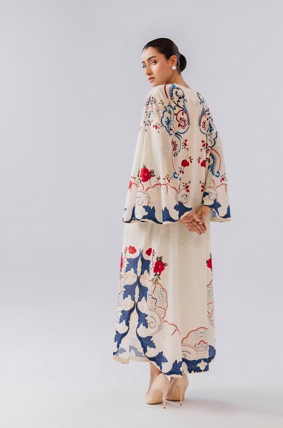 Azure Ruby Kaftan