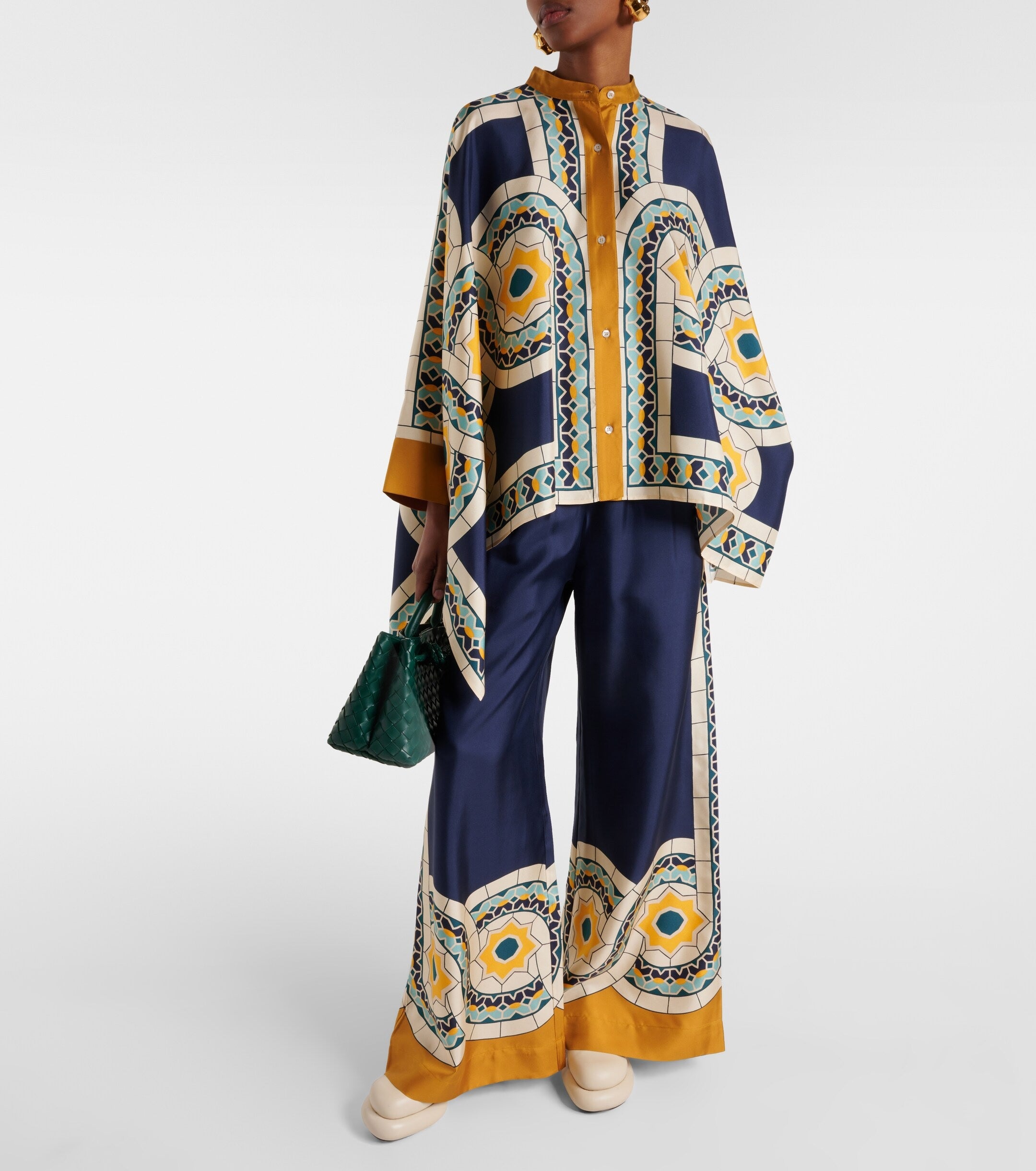 Ruchi Mosaic Kaftan Set