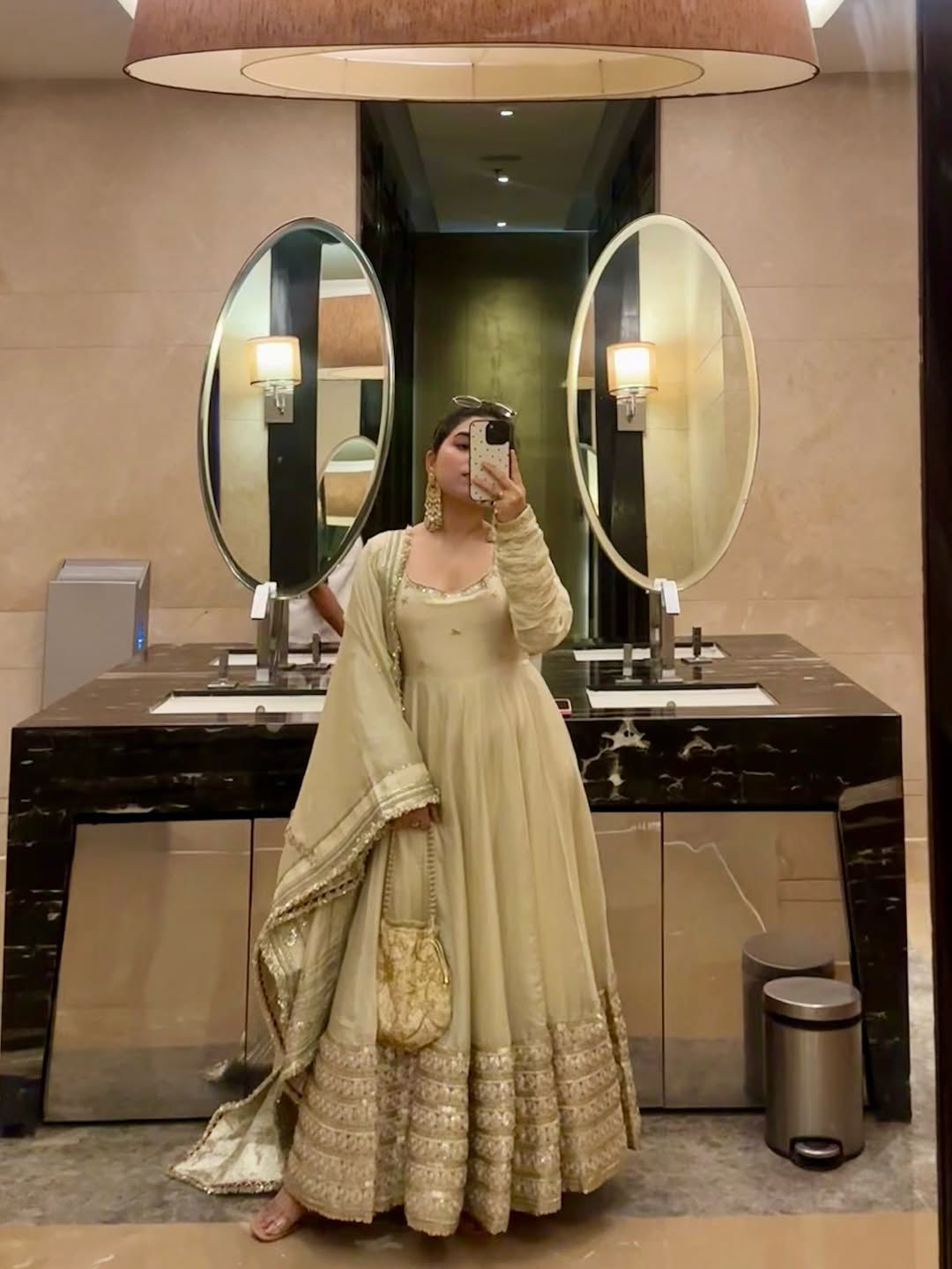 Tejveen Anarkali Suit Set