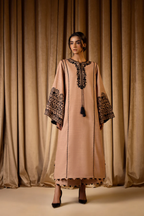 Sand Noir Elegance Straight Kurta Set
