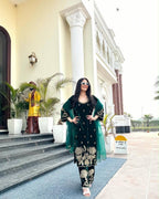 Renuka Velvet Kurta Set