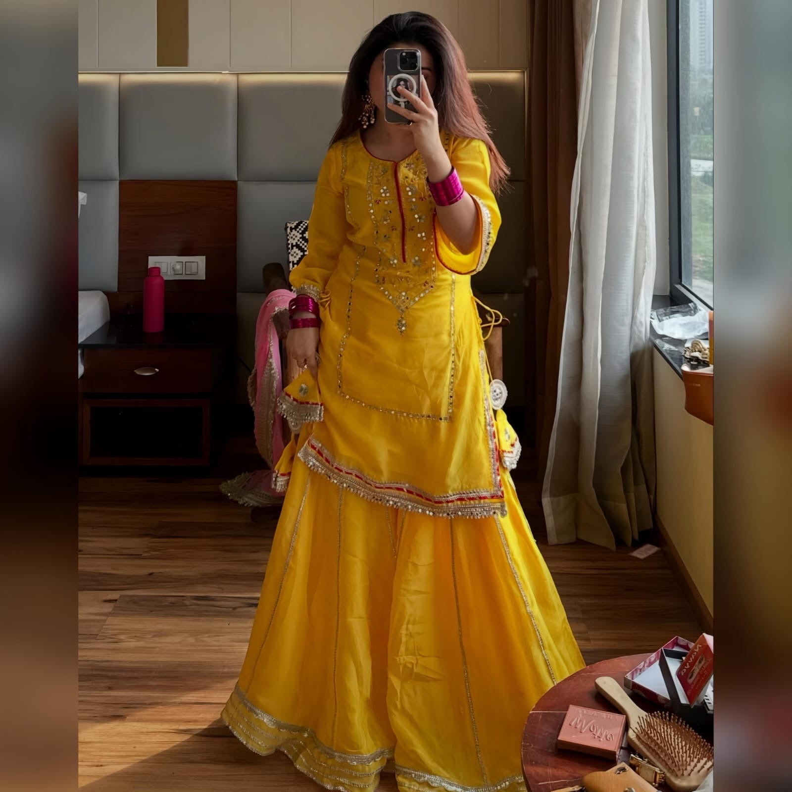 Kangana Sharara Suit Set