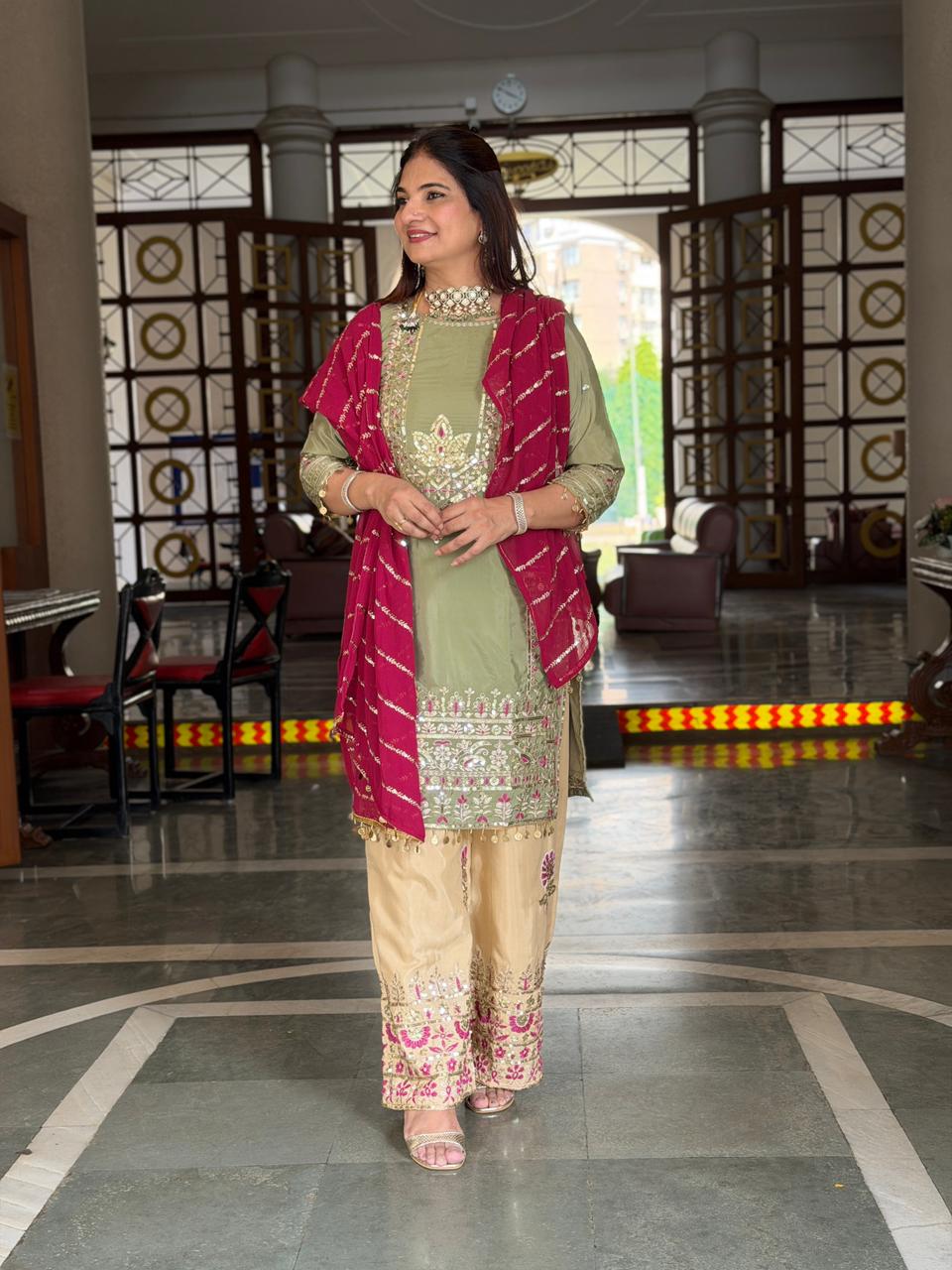 Rajeshwi Farshi Suit Set