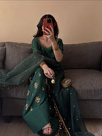 Reesha Emerald Salwar Suit Set