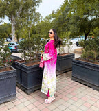 Ranya Ombre Omphalos Kurta Set