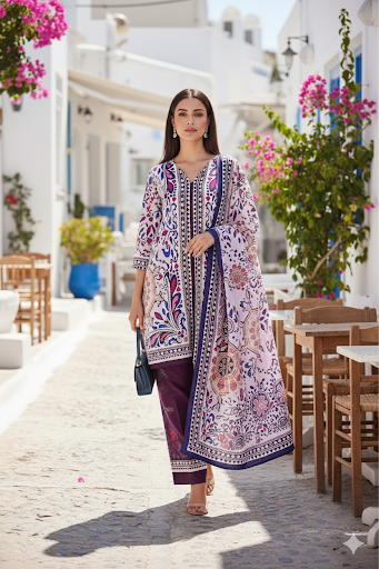 Santorini luxe mulberry co-ord set