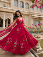 Rakhi Anarkali Set