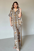 Ria Grecian Key Co-ord Set