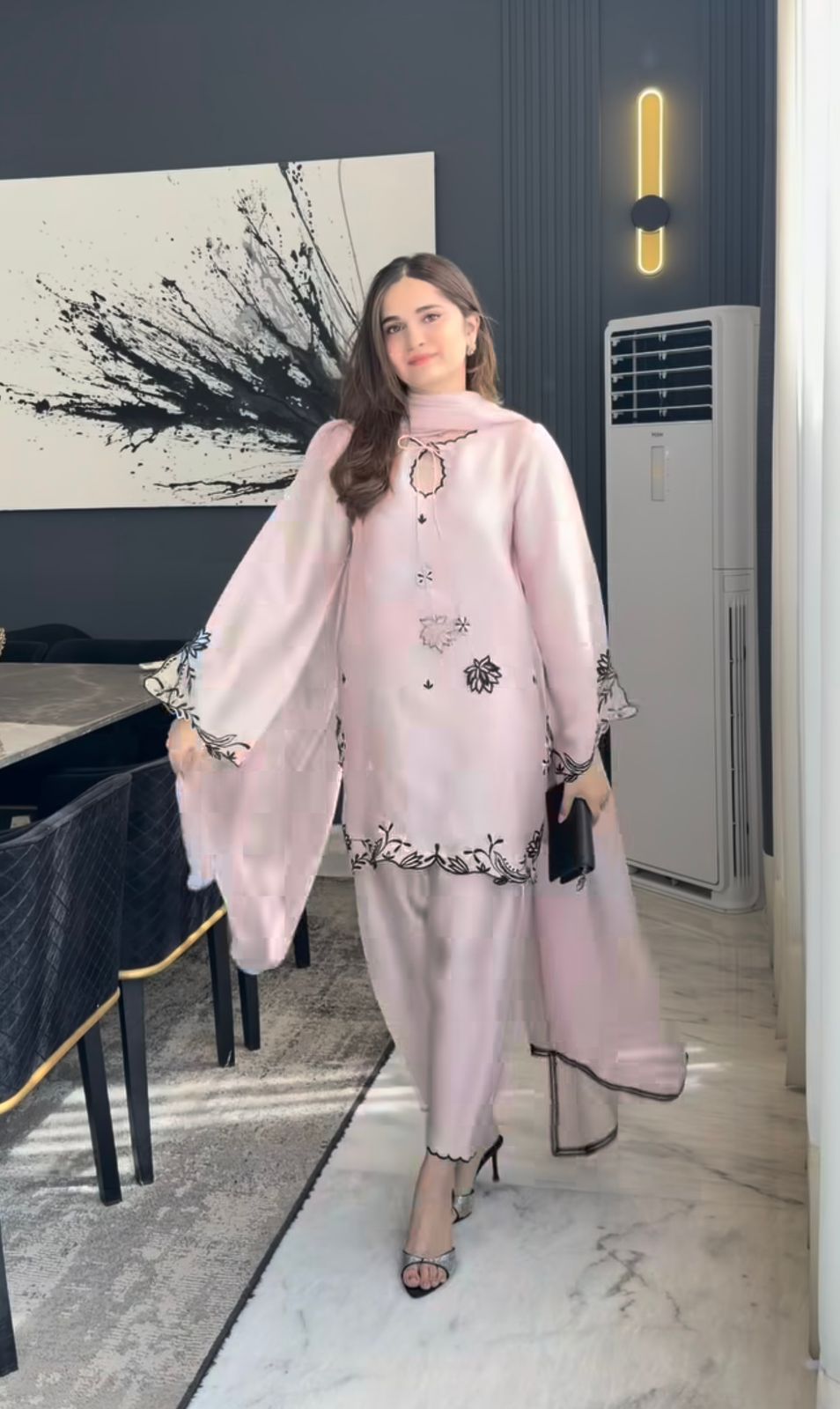 Bipasa Blush Farshi Salwar Suit
