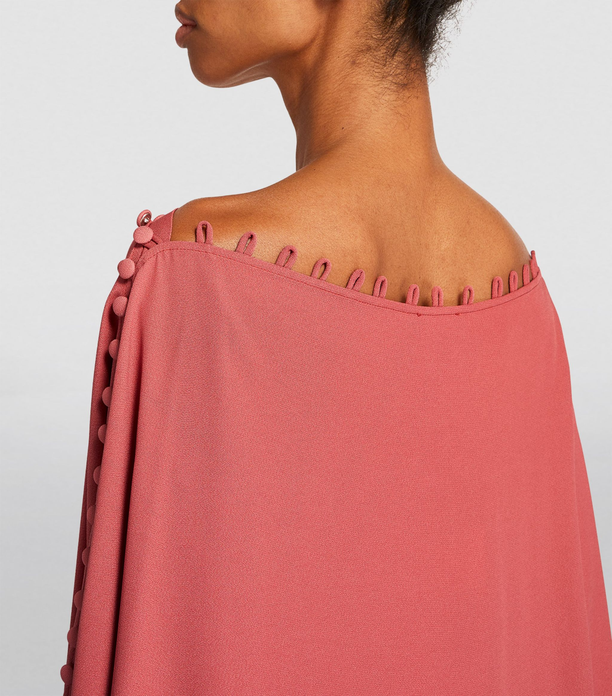 Ritu Minimalist Button Kaftan Gown