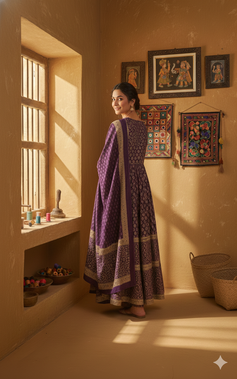 Kavita Anarkali Suit Set