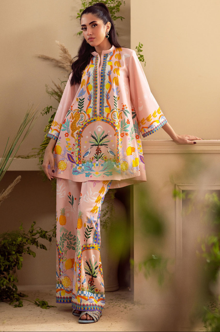 Rubani Oasis Citrus Co-ord Set