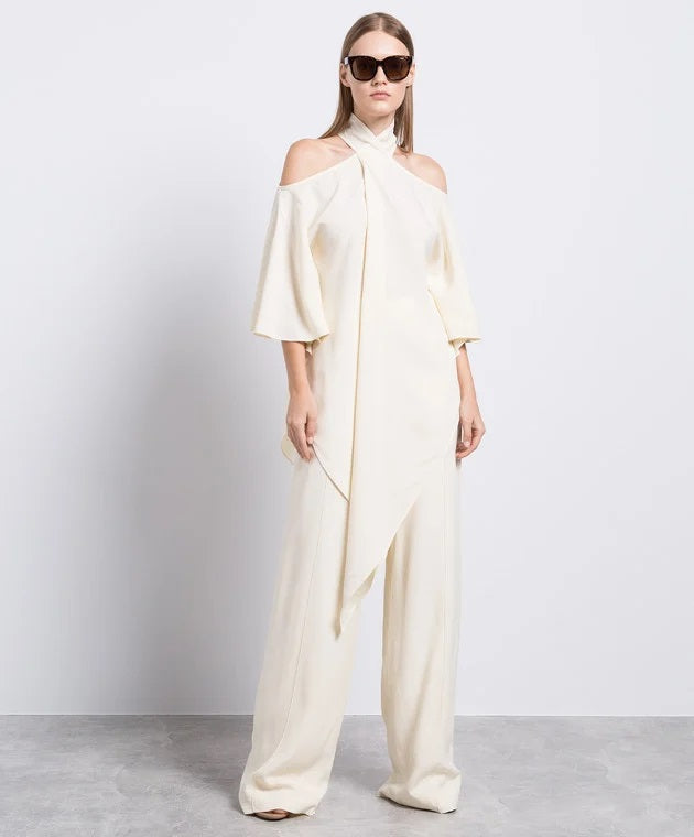Rhea Halter Cape Co-ord Set