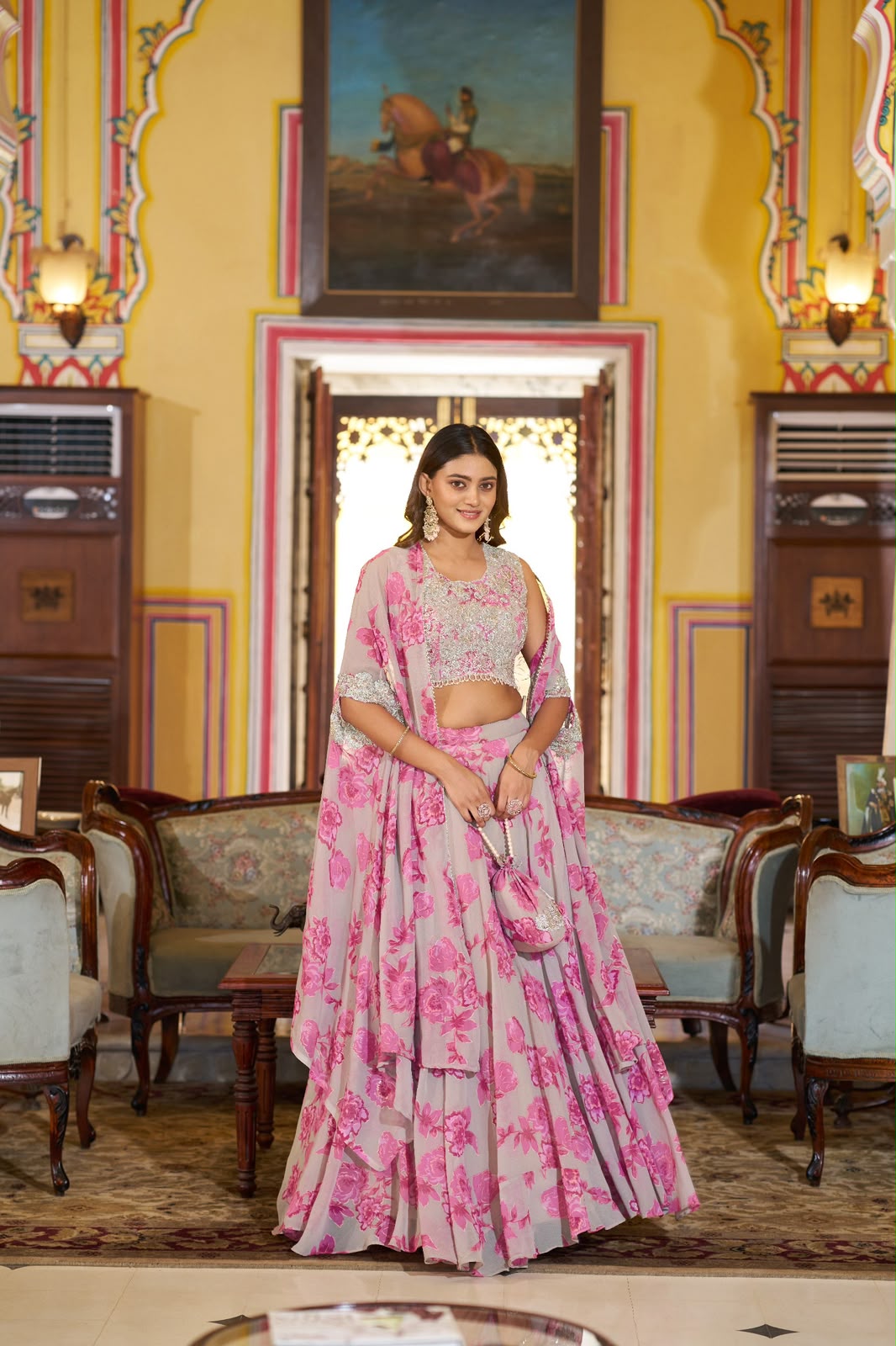Raishvi Floral Lehenga Set