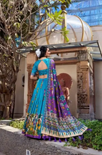 Rupanwita Kalamkari Silk Lehenga Set