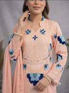 Rukma Embroidered Suit Set