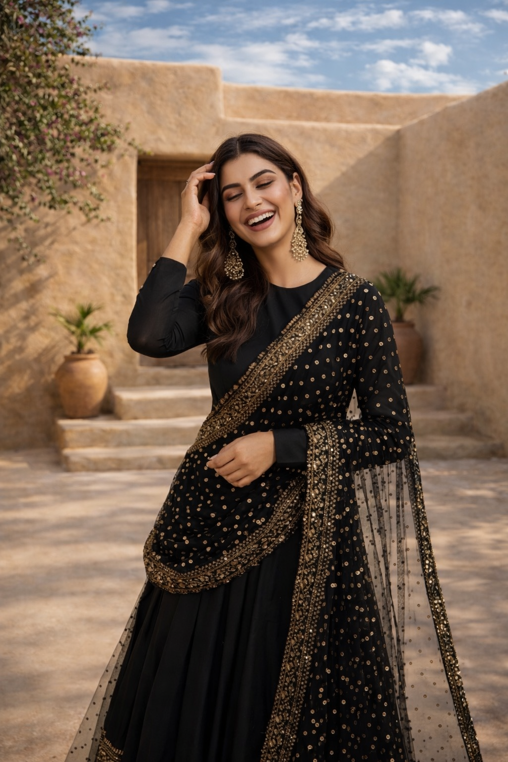 Jhanvi midnight anarkali