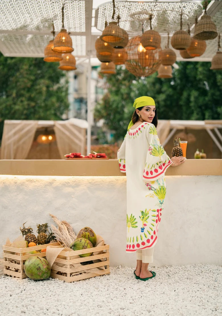 Rozy Tropical Oasis Co-ord Set