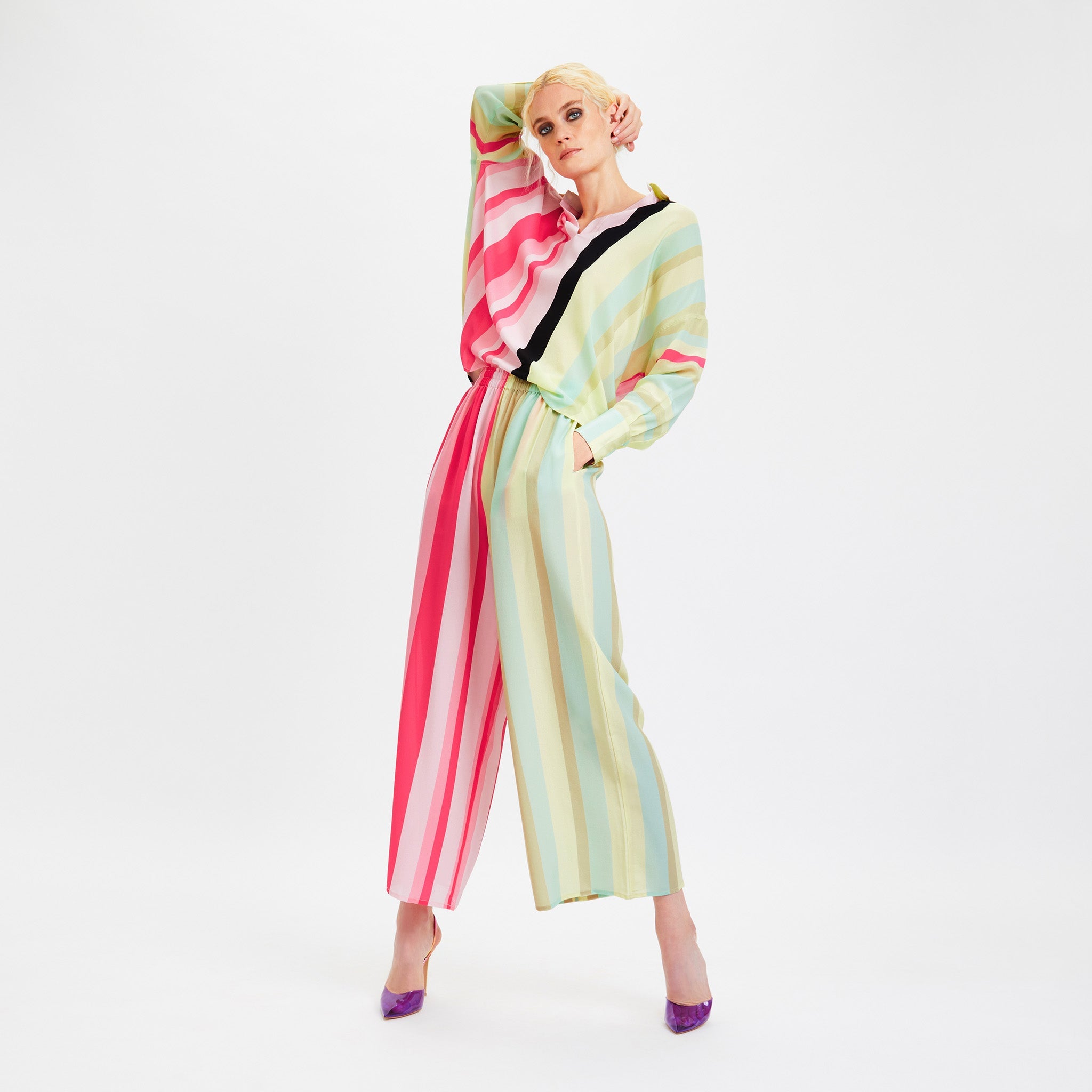 Rezuta Stripe Co-ord Set