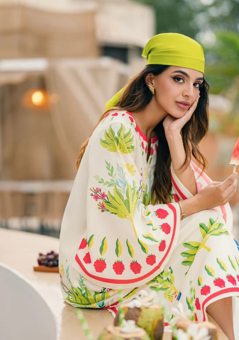 Rozy Tropical Oasis Co-ord Set