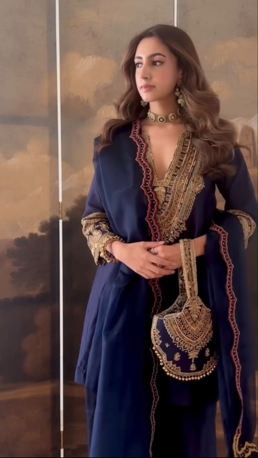 Rudrani Embroidered Suit Set