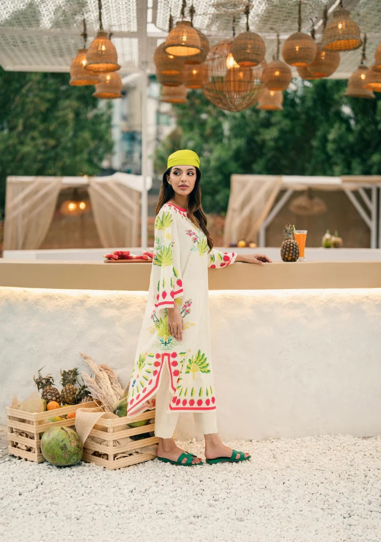 Rozy Tropical Oasis Co-ord Set